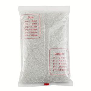 TEMU 대형 포장 약 , 2mm, 약 29998개 투명 미니 라운드 유리 구슬 DIY 팔찌 목걸이 귀걸이 액세서리 장식용 비즈