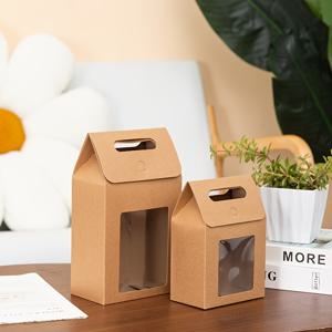 TEMU 그녀/그를 위한 선물 20개 투명 창 종이 선물 상자 - 우아한 디자인, 튼튼한 카드보드 & 투명 창, 결혼식, 생일, 휴일, 파티, 소규모 비즈니스 포장용 (화이트 & 브라운), 이벤트 기념품 상자 | 우아한 상자 | 튼튼한 카드보드 상자, 선물용 상자, 크리스마스, 할로윈