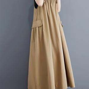 TEMU 우아한 서스펜더 드레스