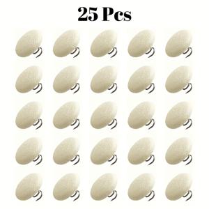 TEMU 25개입 덮개형 버튼 핀 - 침대 스커트 핀, 소파, 가구 커버, 안락의자 캐디, 팔걸이 커버, 슬립커버용