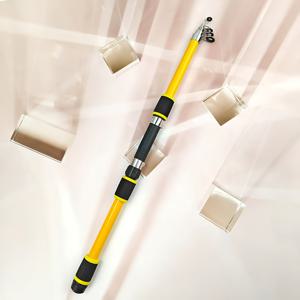 TEMU 1개 70.87인치 낚싯대 - 휴대용 롱 스피닝 로드, 퀵 액션, 블루/블랙 디자인, 플라이 낚시, 바닷물 및 민물용, 내구성 및 가벼운 무게, 장거리 캐스팅, 세련된 외관, 베이트캐스터 로드, 낚싯대