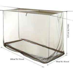 TEMU 휴대용 모기장, 야외 접이식 빠른 설치 및 모기 방지, 휴대 및 보관 용이, 야외 캠핑, 뒤뜰 또는 피크닉에 적합, 침대용 모기장, 야외 모기 방지