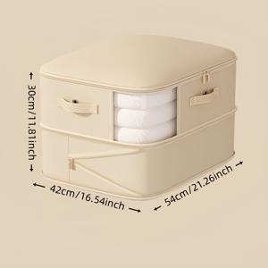 TEMU 초대형 휴대용 압축백, 다기능 압축 보관백 - 옷, 이불, 베개 가족 보관에 적합, 침실 공간 절약을 위한 보관 도우미, 4가지 색상 선택 가능