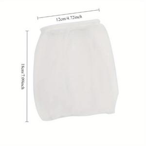 TEMU 일회용 메쉬 스트레이너 200개입 대형 일회용 메쉬 싱크대 스트레이너백 | 내구성 있는 폴리에스터 삼각형 여과망백, 효율적인 음식물 쓰레기 및 이물질 걸러내기, 대부분의 싱크대 여과망에 간편한 청소, 주방 싱크대 액세서리