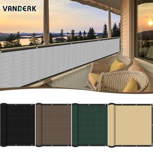 TEMU 썬쉐이드 발코니 프라이버시 스크린, 두꺼운 정원 프라이버시 보호 스크린, 90% 차광률, 발코니/파티오/베이 윈도우/선룸/펜스/아파트용, 다양한 사이즈와 색상, 70%-80% 차광률