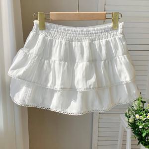 TEMU 여성용 로우라이즈 숏 여름 스커트 - 솔리드 컬러 A라인 미니 스커트, 세탁기 사용 가능한 캐주얼 아웃핏 (해변, 피크닉, 오피스 & 캐주얼 웨어) - 솔리드 컬러 숏 스커트