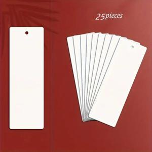 TEMU 25개 빈 북마크 수채화 용지 300G 색연필 유화 아크릴 수채화 그림 수제 그림 수공예 용품