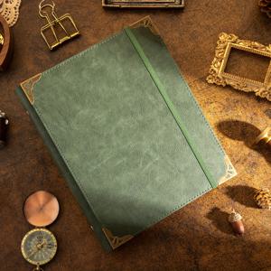 TEMU 포토 앨범 4x6 160장, 글쓰기 공간이 있는 가죽 포토 앨범 + 30장의 글이 가능한 종이 포함, 여행 가족 졸업 사진 앨범 스크랩북 - 기념일 발렌타인데이 생일 선물용