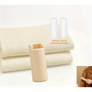 TEMU 휴대용 접이식 고점착력 미니 보풀제거기 | 포켓 사이즈 | 먼지 커버 + 교체형 각진 떼어내는 시트 포함 | 여행/의류/반려동물 털, 먼지, 머리카락에 적합, 휴대가 간편한 컴팩트한 180도 접이식, 이상적인 정교한 선물