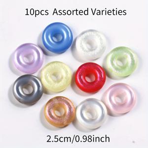 TEMU 17-25mm 레진 변색 별빛 고양이 눈 안전 버클, 주얼리 수제 재료 커플 팔찌, 목걸이, 귀걸이, 키체인, 가방 체인, 휴대폰 펜던트, 할로윈, 부활절, 킹스데이 선물