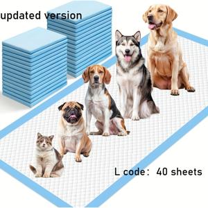 TEMU 다양한 사이즈 반려동물 오줌 받침패드 100개/50개/40개/20개, 24
