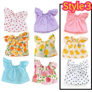 TEMU 귀여운 러플 펫 의류 3개 세트, 과일 폴카 도트 패턴, 설치류, 토끼, 햄스터용, 사진 찍기 및 놀이용 장식 펫 의류, 설치류 액세서리, 놀이 펫 의류, 편안한 펫 의류