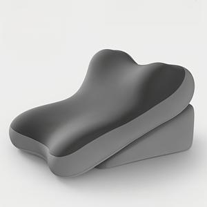 TEMU 메모리폼으로 제작된 조절 가능한 2단 백레스트 베개. 침대에서 편안하게 앉을 수 있도록 설계되었습니다. 이 인체공학적 독서 베개는 목과 허리 하부를 보호하며, 편안함과 게임을 위한 다용도 쿠션으로 사용할 수 있습니다.