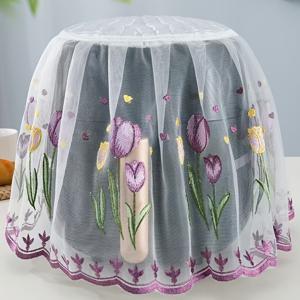 TEMU 사계절 에어프라이어 커버, 밥솥 먼지 커버, 밥솥 뚜껑 타월, 패브릭 다기능 주방 커버 타월