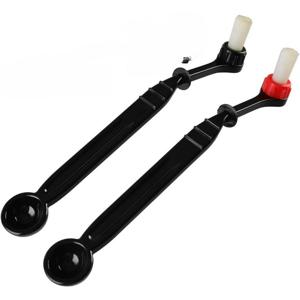 TEMU 머신 청소 브러시 키트 - CAFEMASY 2개 커피 청소 브러시 + 스푼 및 2개 분리형 브러시 헤드, 커피 그라인더 및 청소용