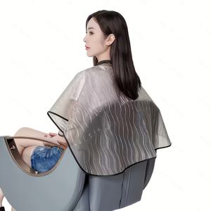 TEMU 물결 그레이 미용사 워시 헤드 케이프 대형 사이즈 헤어 살롱 염색 케이프 미용실 미용사 크림 타월 끈적임 없는 헤어 펌 도구 두꺼운 홈 헤어 염색 펌 쿠션