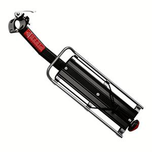 TEMU 2025년형 로드 바이크 카고 랙, 퀵 릴리스, 리어 바이크 랙, 범용 합금 자전거 러기지 캐리어, 사이클링에 적합 - 해피 할로윈