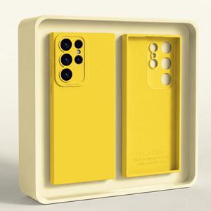 TEMU 휴대폰 케이스 - 삼성 갤럭시 S26 울트라에 적합한 새로운 소프트 폰 케이스, 솔리드 컬러 S26 플러스 남녀 공용, S25 울트라 , S25 플러스 슬림, S24 울트라 풀 카메라 커버리지, S24 플러스 낙하 방지, S23 울트라 얼룩 방지, S22 울트라 스크래치 방지