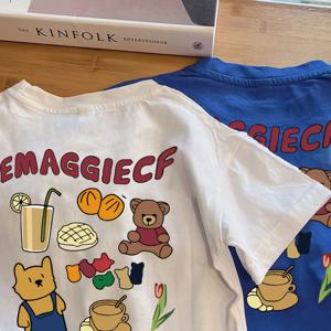 TEMU 2026 신상 트렌디 브랜드 패션 남아용 반팔 티셔츠 2pcs 세트