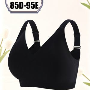 TEMU 플러스 사이즈 시스루리스 브라