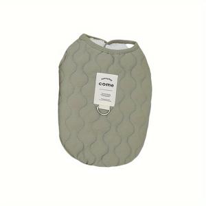 TEMU 소형견 및 중형견, 고양이를 위한 겨울 조끼 재킷 1개, 따뜻한 의류, 강아지 코트, 애완동물 의류