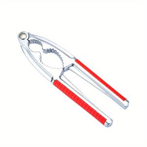 TEMU 스테인리스 스틸 호두까기 인형 - 주방 및 식당용 다기능 호두, 소나무, 피칸 & 헤이즐넛 껍질 벗기기