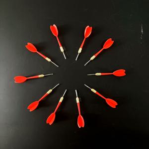 TEMU 다트보드용 10개 스틸 팁 다트, 내구성 있는 메탈 팁 다트 세트, 다트 게임 액세서리