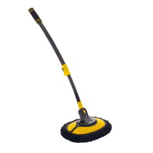 TEMU 고품질 확장형 차량 청소 걸레 (극세사 쉐닐 브러쉬 포함) – 조절 가능, 긴 손잡이로 간편하고 스크래치 방지 세척 가능