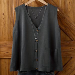 TEMU 플러스 사이즈 - 플러스 사이즈 - 플러스 사이즈 여성용 V넥 가디건