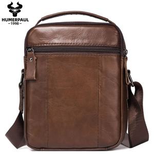 TEMU HUMERPAUL 남성용 정품 가죽 크로스바디백 - 다층 대용량, 조절 가능한 숄더 팩, 여행, 출퇴근 및 일상용 핸드백 - 튼튼하고 내구성 있는 캐주얼 핸드워시/드라이클리닝 (브랜드명)
