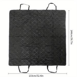 TEMU 옥스포드 천 차량용 애견 매트 - 먼지 방지 강아지 매트, 깨끗하고 편안한 차량 이동 - 강아지 주인에게 적합 - 모든 차량 모델에 적합 - 애완동물 애호가를 위한 완벽한 선물