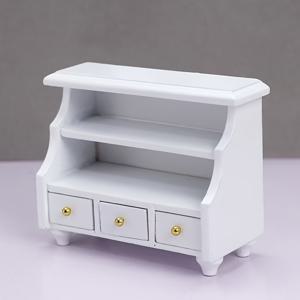 TEMU 1/12 스케일 미니어처 나무 사이드보드 캐비닛 모델 장식품 - 미니어처 사진 촬영 소품/거실 장면 장식 - 시즌 장식 - 완벽한 선물