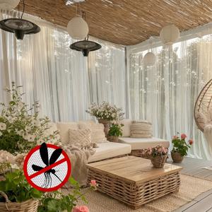 TEMU 2개 화이트 시스루 튤 웨딩 장식, 로드 포켓 튤 밸런스, 웨딩 배경 커튼용, 상단 구멍 디자인의 시스루 패브릭 드레이프, 봉, 로프 및 기타 고정 용품과 호환 (봉은 포함되지 않으며 별도로 제공 필요)