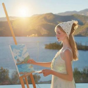 TEMU 스프링 & 여름 컬렉션, 레이스 삼각 스카프 - 발랄하고 귀여운 빈티지 스위트 패션, 크리스마스 선물, 할로윈, 추수감사절, 독립 기념일, Eid, 부활절, 발렌타인데이, 휴가, 파티, 해변, , 가을 & 겨울 컬렉션