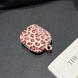 TEMU 핑크 프린트 아트 디자인, 에어팟 2/3/Pro/Pro2/4 호환, 광택 하드 쉘 보호 케이스