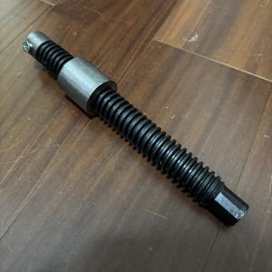 TEMU 사다리꼴 나사 1개, T22*230 공작물 고정 장치 리프팅 목공 기계용 나사, A3 구조부품 나사산 T-슬롯 설계