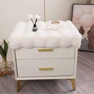 TEMU 플러시 침실 침대 옆 탁자 매트 커버 천 식탁 의자 매트 책상 진열대 매트 식탁보 소형 식탁보