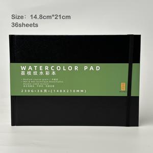 TEMU 수채화 스케치북 9X12인치 - 110LB/230GSM 콜드프레스 용지, 44개 무산성 시트, 접착제 바인딩 패드, 수채화 및 혼합 미디어 아트에 적합