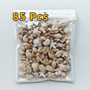 TEMU 52/85개 바캉스 스타일 혼합 아크릴 비즈 | 인조 조개 껍데기 디자인, 변색 방지, 친구를 위한 주얼리 제작 및 선물, 설날 및 발렌타인데이에 적합