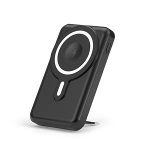 TEMU 대용량 일체형 케이블 무선충전 잔량표시 고속충전 맥세이프 보조배터리 20000mAh