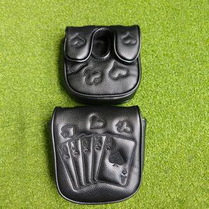 TEMU 고급스러운 입체 자수 효과가 더해진 클래식 마гниético 개폐식 골프 클럽 커버. 모든 골프 클럽 헤드 보호에 적합하며, 두꺼운 내부가 클럽 헤드를 더 잘 보호합니다.