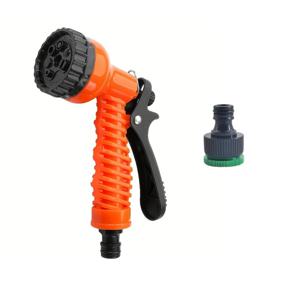 TEMU 2개 세트 고압 물총 조절 가능 노즐 다용도 원예 도구 경량 디자인 미끄럼 방지 그립 범용 강력한 세척 정원 물주기 차량 세척 마당 청소 아버지의 날 생일 선물