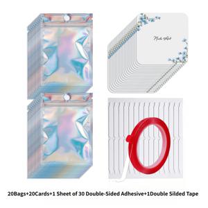 TEMU 네일 살롱 도구 키트 42pcs (자동 밀봉 백, 색상 코딩 카드, 네일 플레이트 포함) - 네일 아트 정리, 네일 살롱 용품 (네일 살롱 및 네일 호환)용 접착제, 네일 디스플레이 보관 시스템