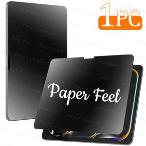 TEMU 1개 프로스티드 프라이버시 매트 스크린 보호 필름, 아이패드 11세대부터 5세대까지 호환, 10.9인치, 10.2인치, 9.7인치 사이즈 제공. 에어 및 프로 모델 모두 지원, PET 소재, 태블릿 필기와 드로잉을 위한 특수 설계