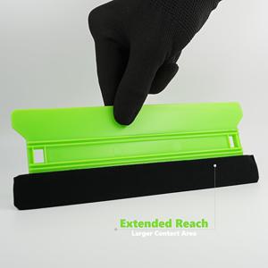 TEMU 1개 8.3인치 플라스틱 펠트 스퀴지 | 벽지 매트, 청소 및 매끄러움, 비닐 랩, 윈도우 틴트, 비닐 스크레이퍼, 데칼 어플리케이터, 스크래치 방지