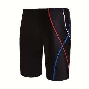 TEMU 남성용 파이브포인트 피트 스파 리조트 비치 경기용 수영복