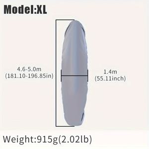 TEMU KOETSU 카약 보호 커버, 카약, 카누, 서핑보드 및 패들보드용 다목적 보트 쉘