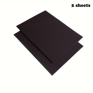 TEMU 2개입 보호 포장 폼 패드, 재단 가능한 공예 폼 시트, 케이스, 공구 상자, 카메라 보관, 보드 게임 보관 및 공예용 폴리우레탄 쿠션 삽입재, 길이 15.75인치 x 폭 11.81인치