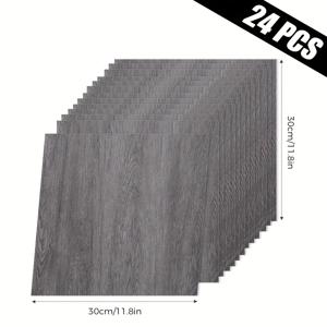 TEMU 30*30cm 자가 점착 벽 및 바닥 스티커 12/24개입, 대리석 패턴 3D 타일 스티커, 쉬운 필 앤 스틱을 위한 알루미늄 포일, 방수, 방염 기능을 갖춘 폼 벽 스티커