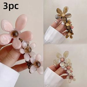 TEMU 3개 세트 우아한 플로럴 버블 직조 헤어밴드 - 여성용 스타일리시한 나선형 탄성 포니테일 홀더, 데이 데이트 나이트를 위한 완벽한 선물